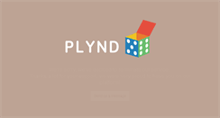 Desktop Screenshot of plynd.com